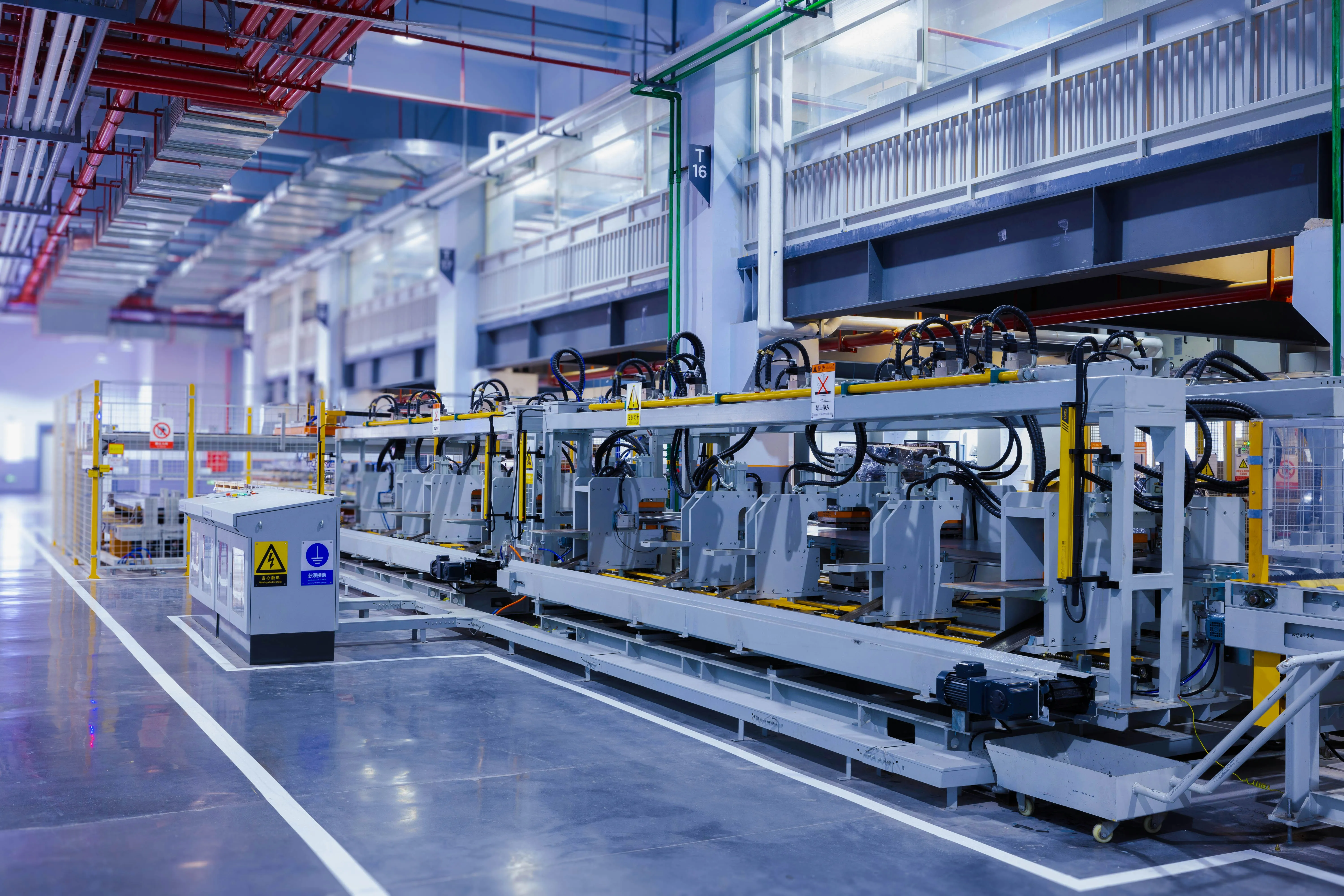 Modern manufacturing line